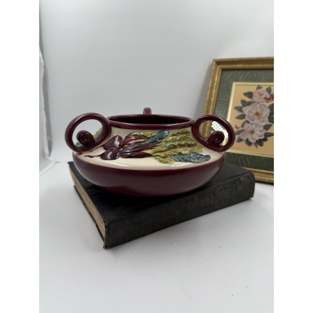 Serving Bowl. Laura Kelly 18 Carrots by Blue Sky. Three Handle. Beets.‎ Large!